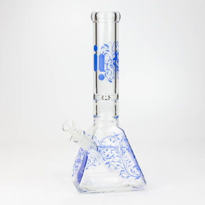 13" Infyniti 7 mm pyramid beaker bong