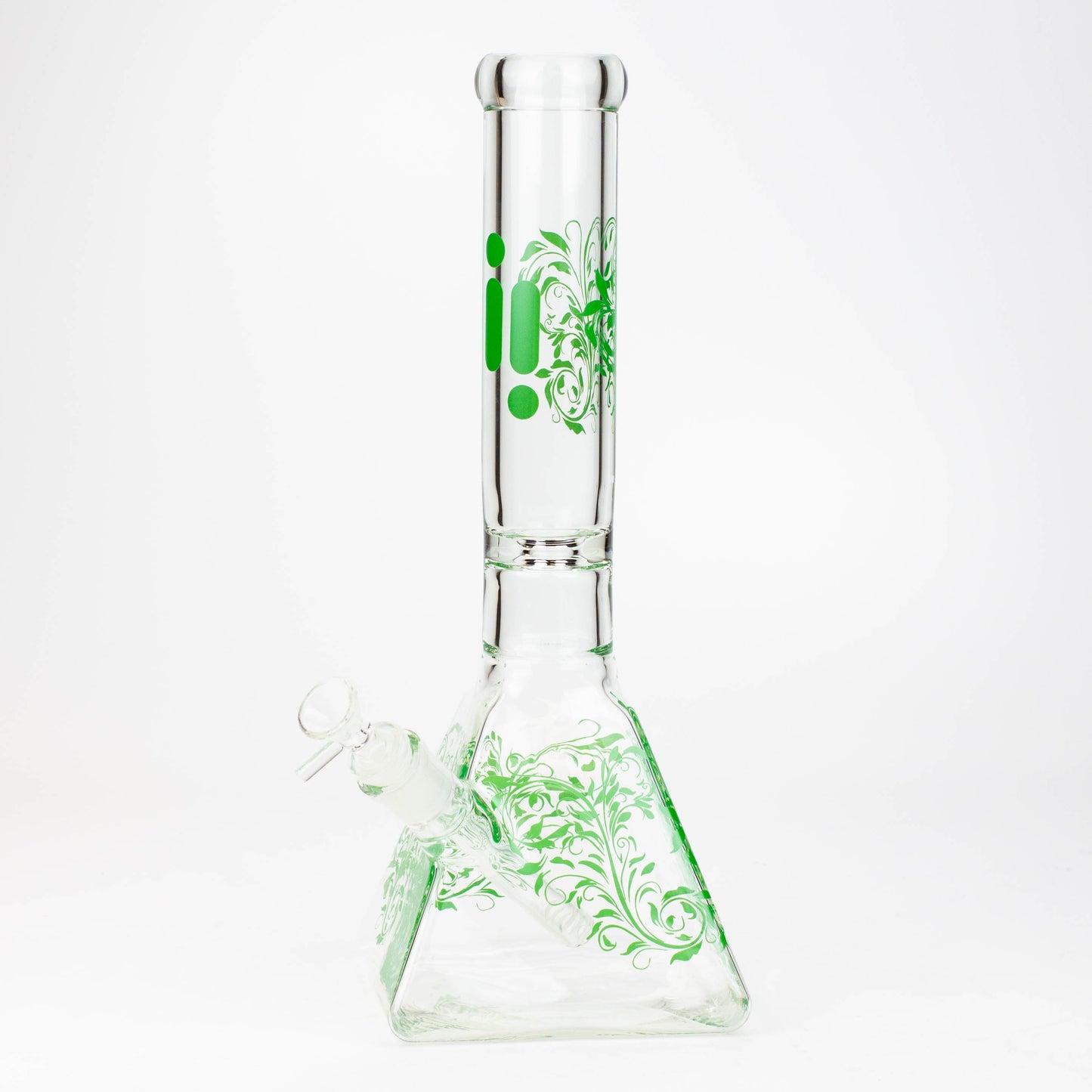13" Infyniti 7 mm pyramid beaker bong