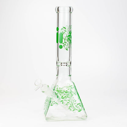 13" Infyniti 7 mm pyramid beaker bong