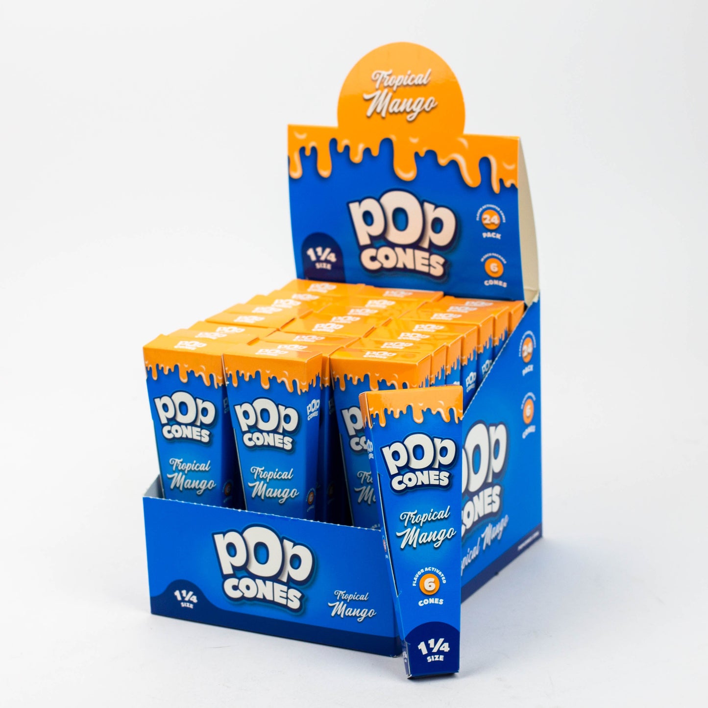 Pop Cones 1 1/4 Pre-rolled cones Box of 24
