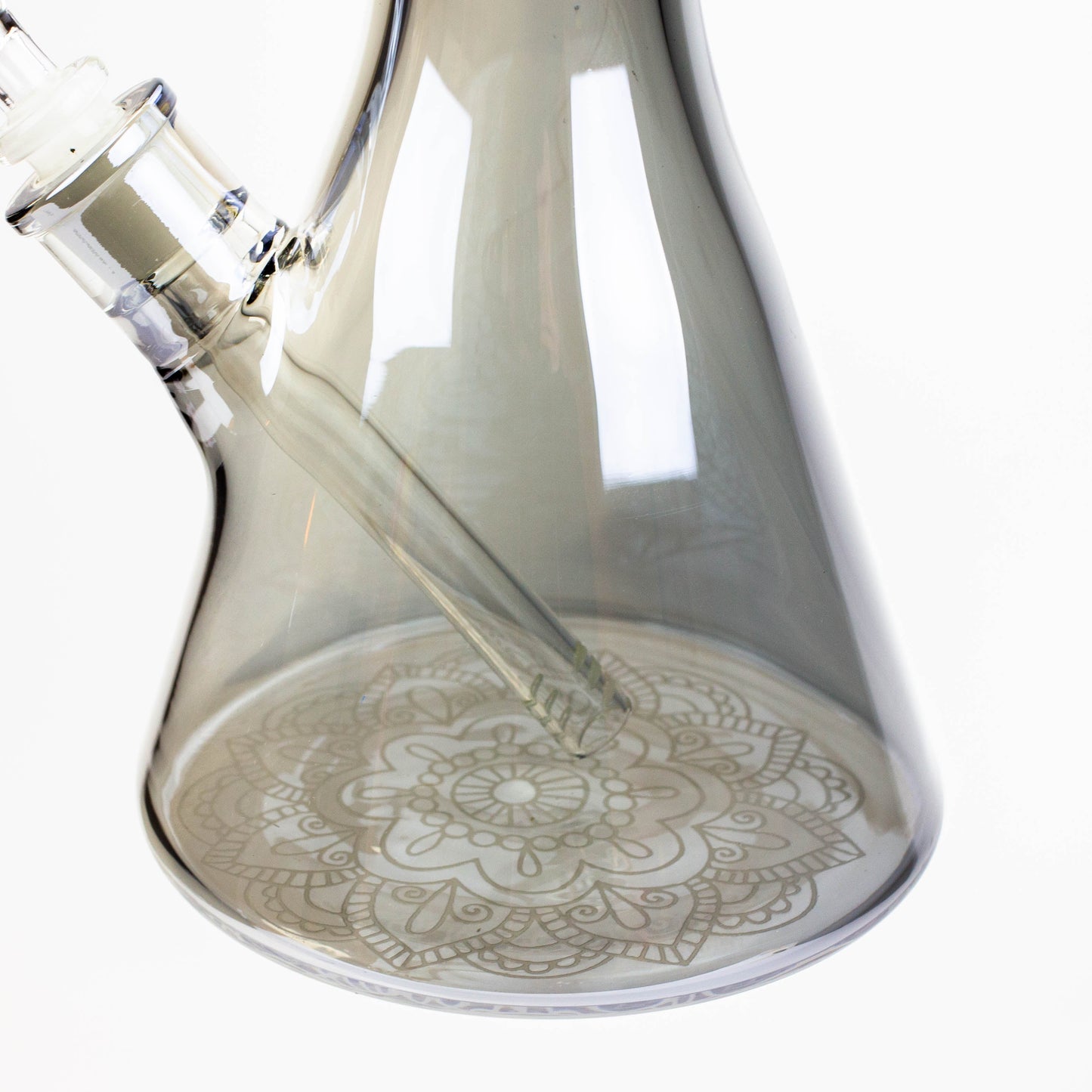 19" GENIE / 7 mm / Electroplated glass beaker bong