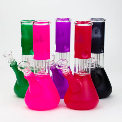 8" dome percolator beaker water bong-Bob