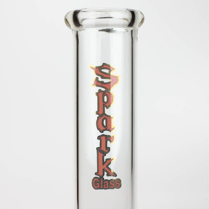 12" SPARK beaker glass water bong