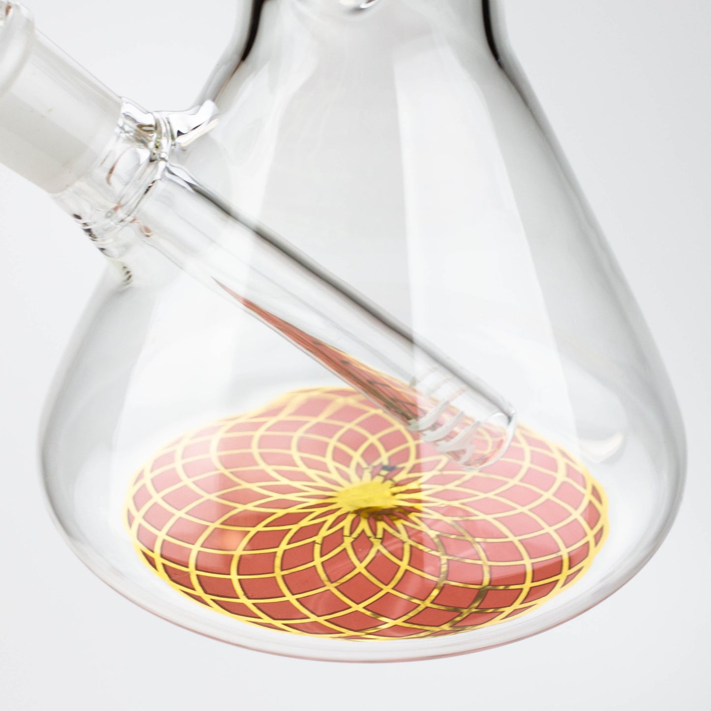 12" SPARK beaker glass water bong