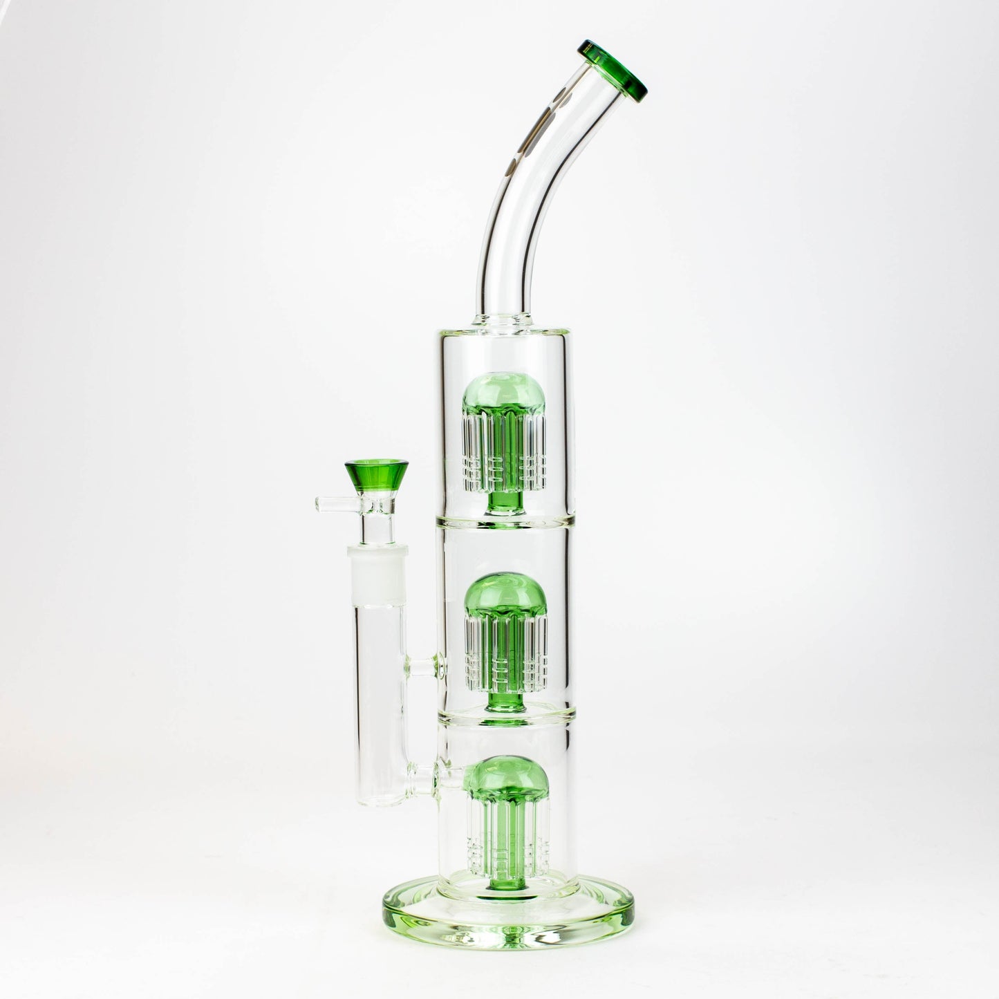 16" Infyniti Triple tree arms percolator glass bong-Gr