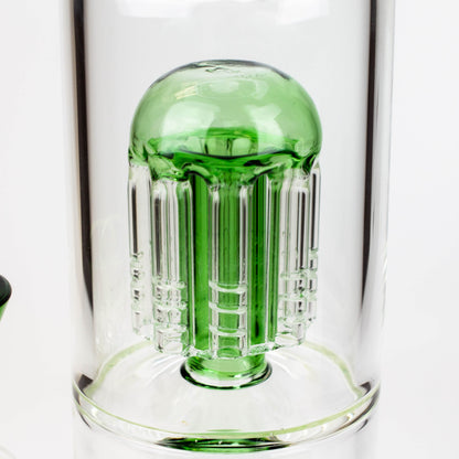 16" Infyniti Triple tree arms percolator glass bong-Gr