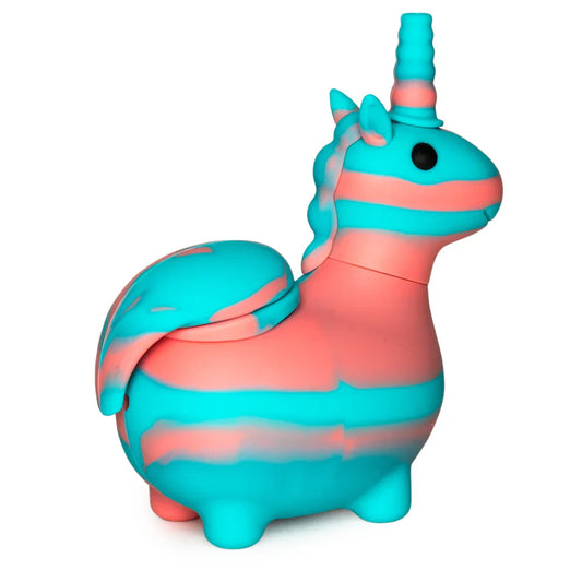 LIT® Silicone | 4.75" Unicorn Hand Pipe