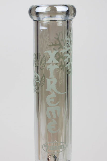 14" XTREME Glass / 7 mm / Tree of life Electroplated Glass beaker Bong