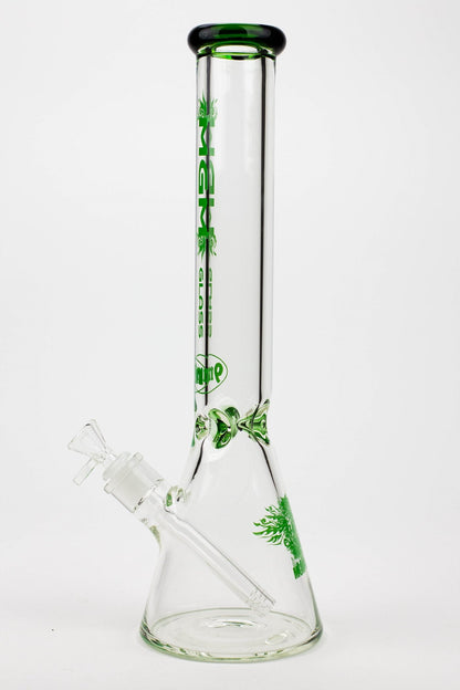 16" glass / 9 mm / beaker glass water bong-Color