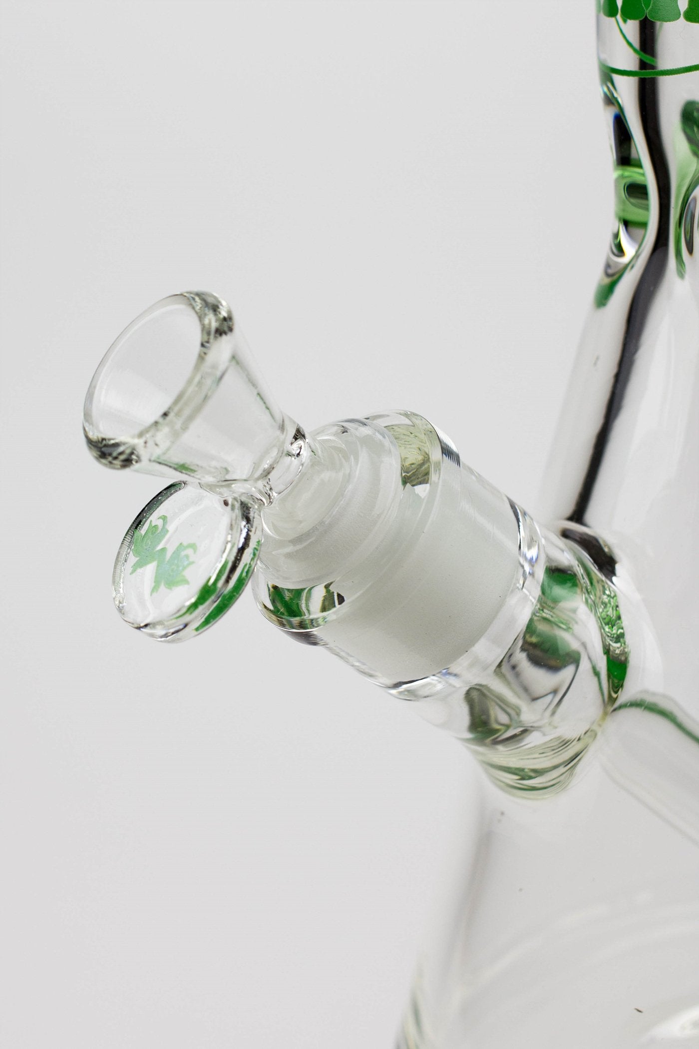 16" glass / 9 mm / beaker glass water bong-Color