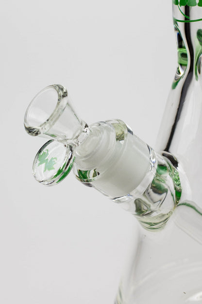 16" glass / 9 mm / beaker glass water bong-Color