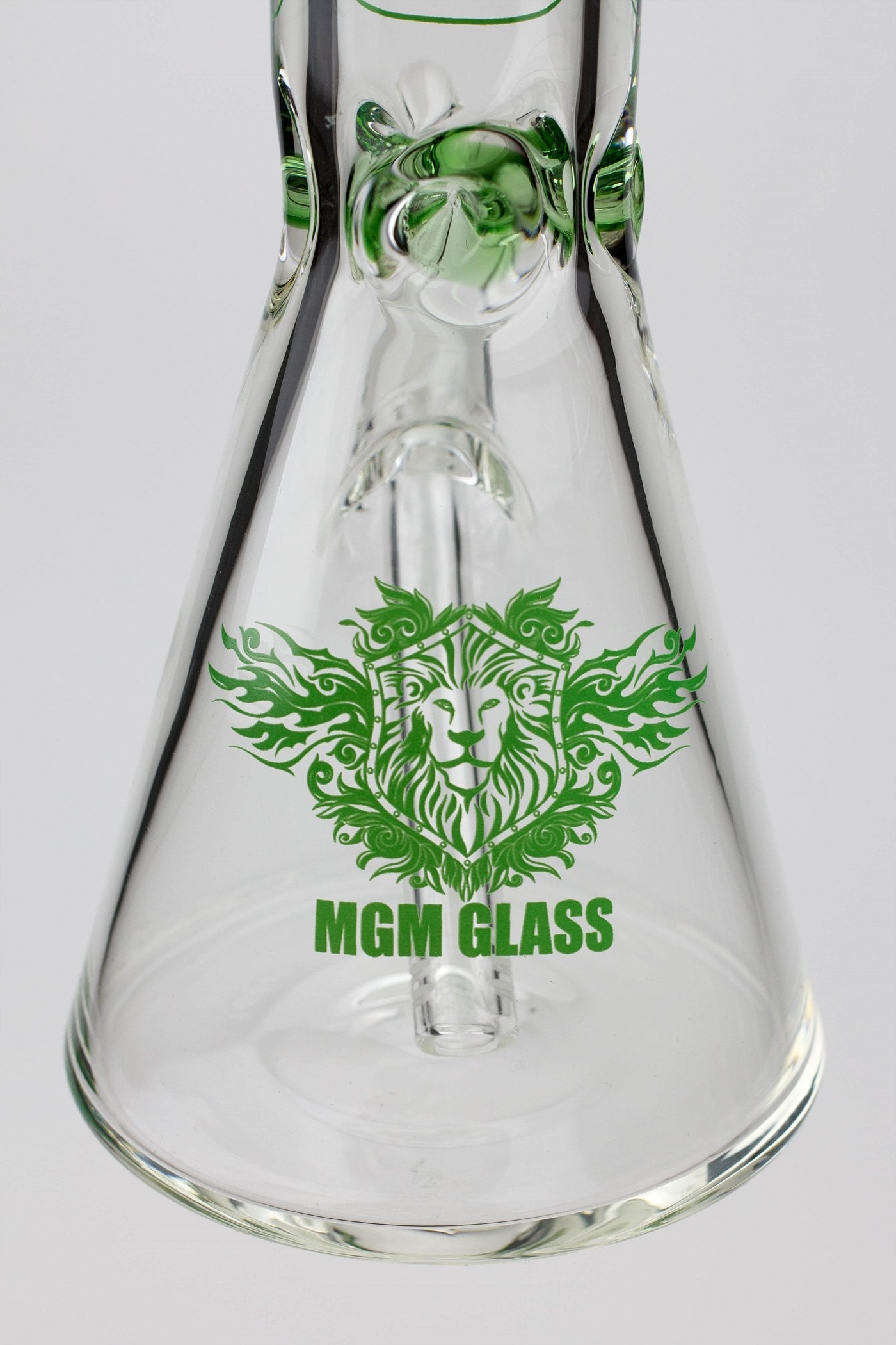16" glass / 9 mm / beaker glass water bong-Color