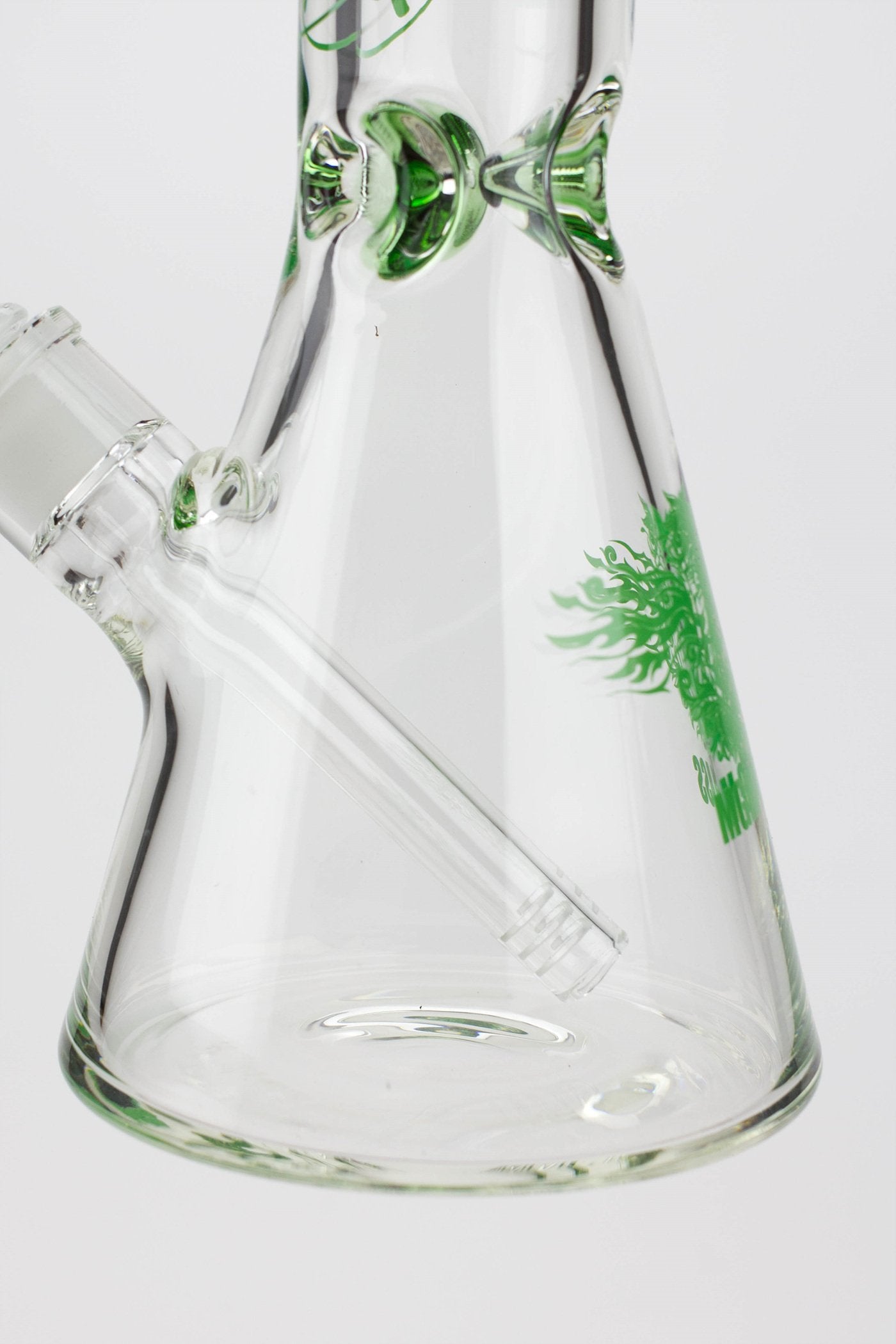 16" glass / 9 mm / beaker glass water bong-Color