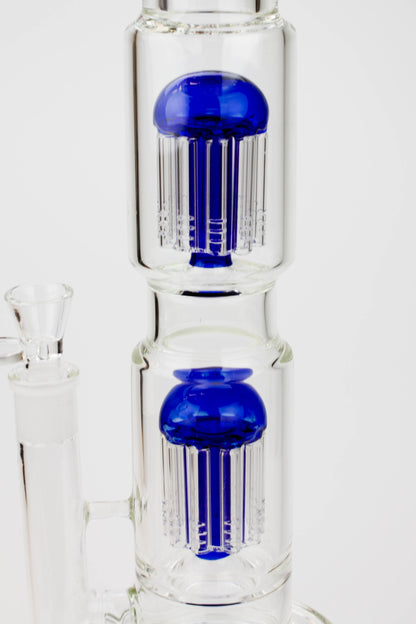 18.5" AQUA Glass Dual Tree arm / 7mm /glass water bong
