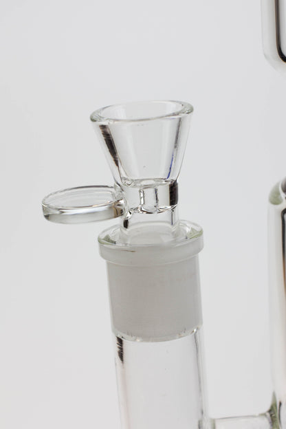 18.5" AQUA Glass Dual Tree arm / 7mm /glass water bong