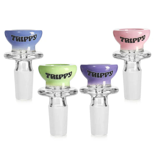 Trippy | 14mm Bowl with Solid Colour – Assorted [BB-TRPY-06]