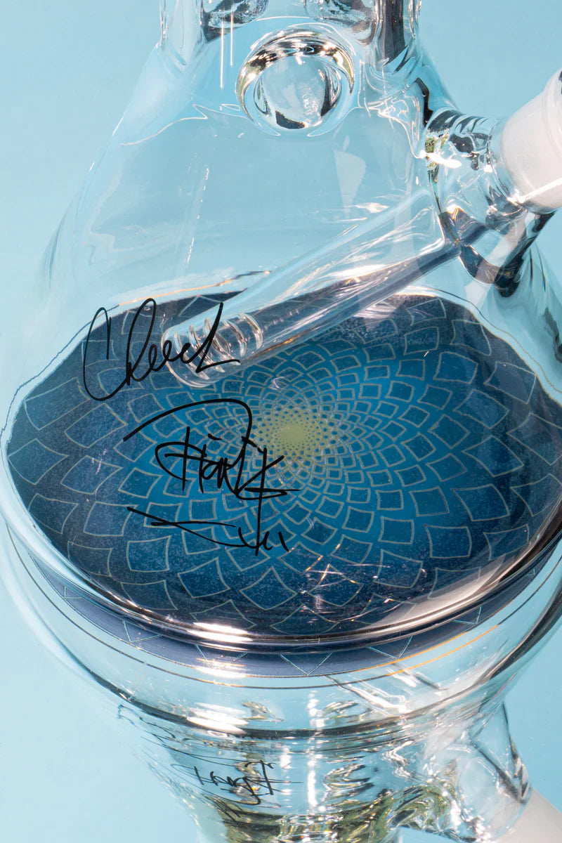 Cheech & Chong® Glass | 10" Fibonacci Beaker Base Water Pipe