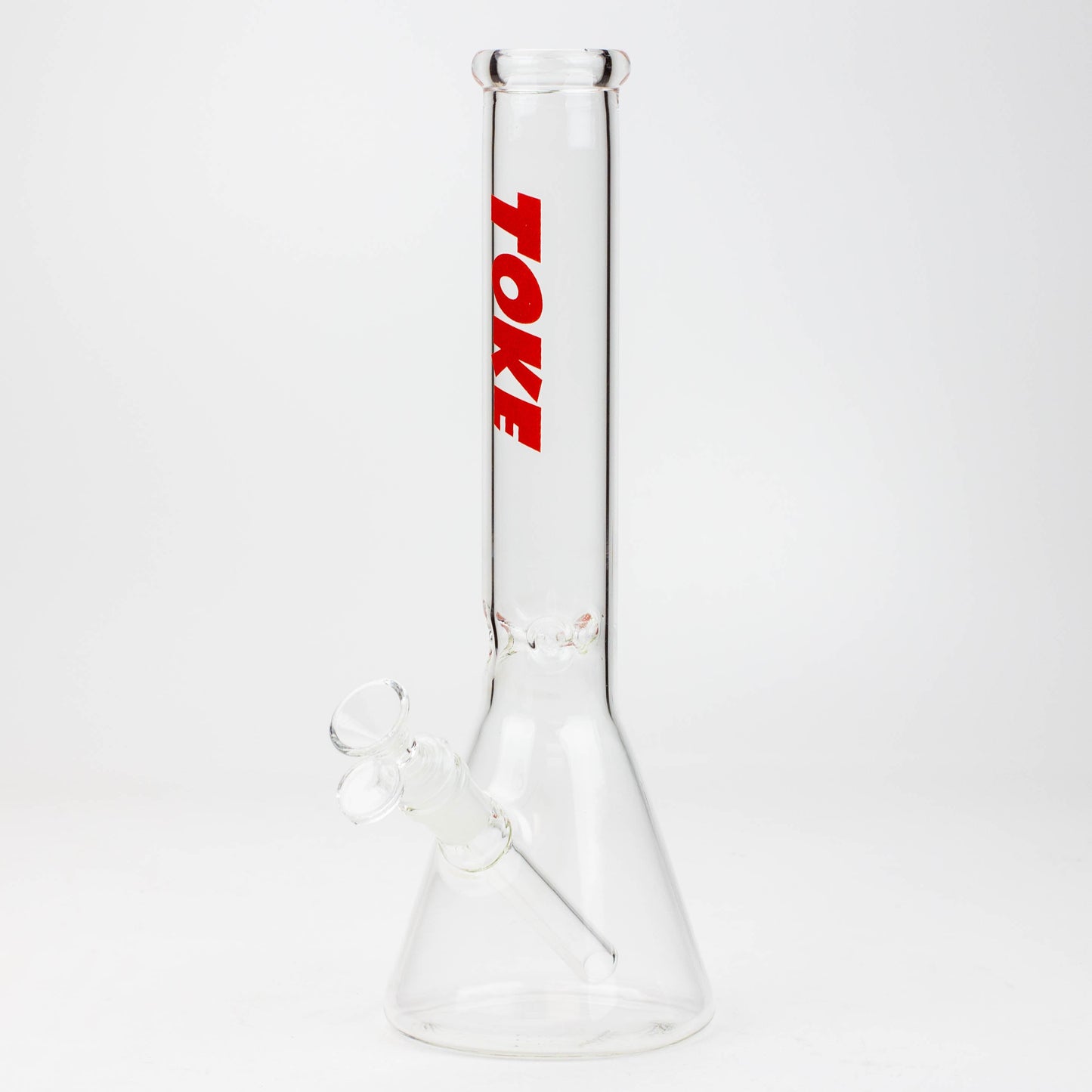 TOKE - 12" Glass beaker water bong