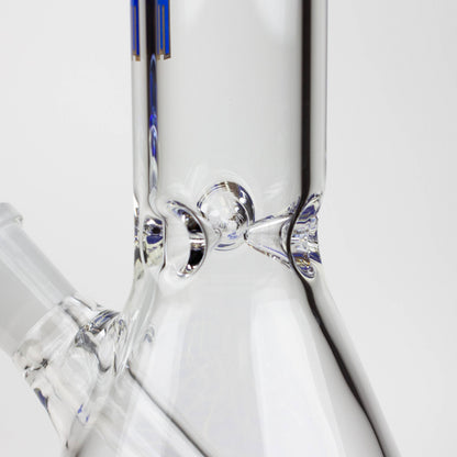 9.5" TOKE beaker glass water bong