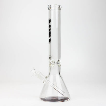 16" TOKE 7 mm glass water beaker bong