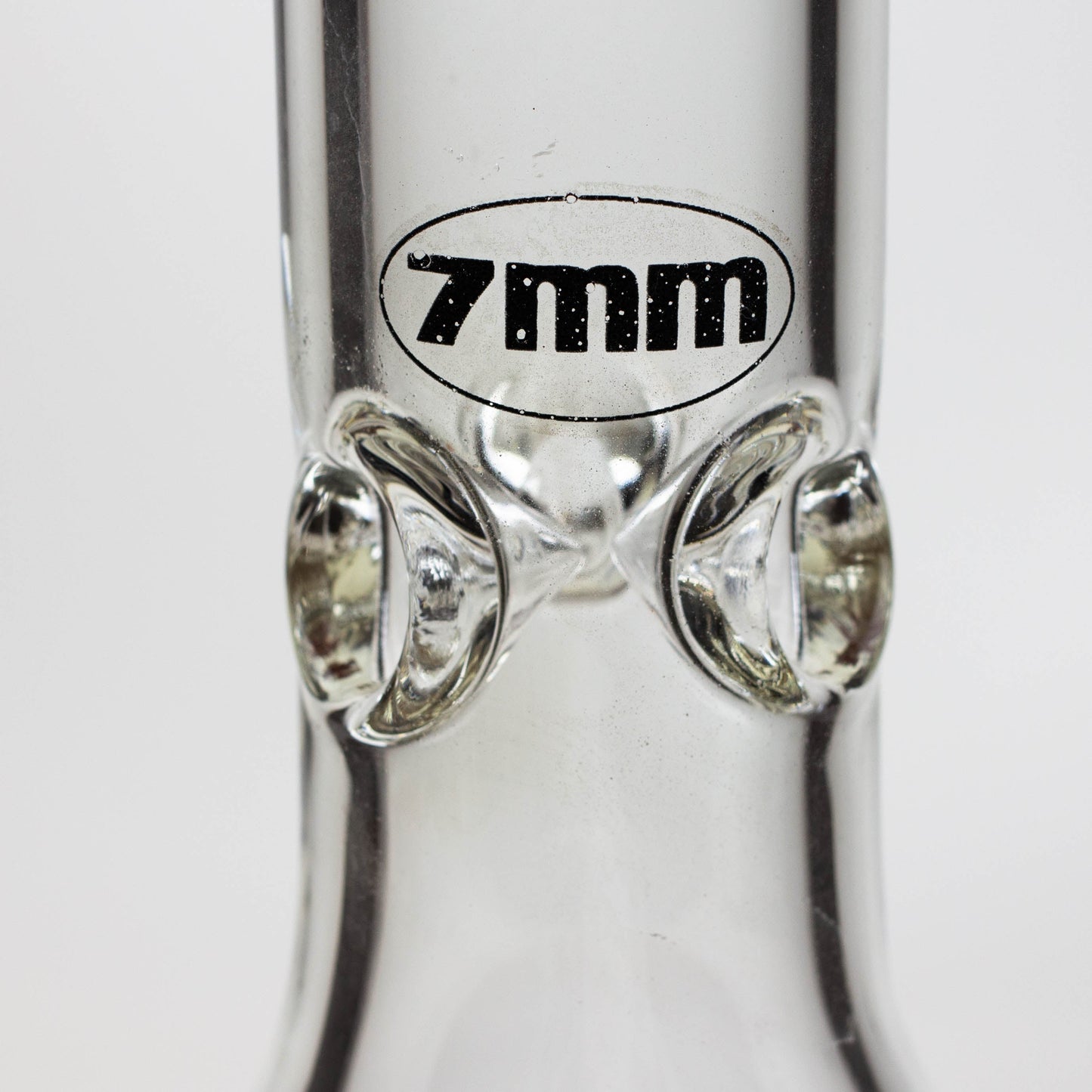 16" TOKE 7 mm glass water beaker bong