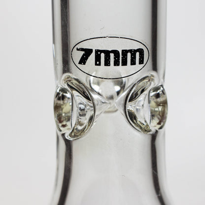 16" TOKE 7 mm glass water beaker bong