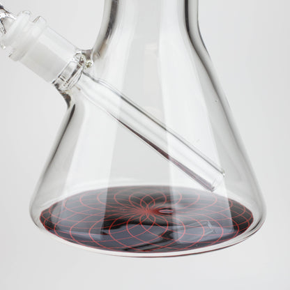 16" TOKE 7 mm glass water beaker bong