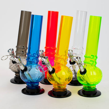 8" acrylic water pipe assorted [FD series]