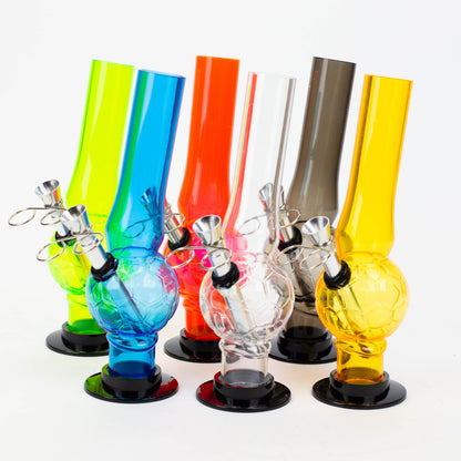 8" acrylic water pipe assorted [FD series]