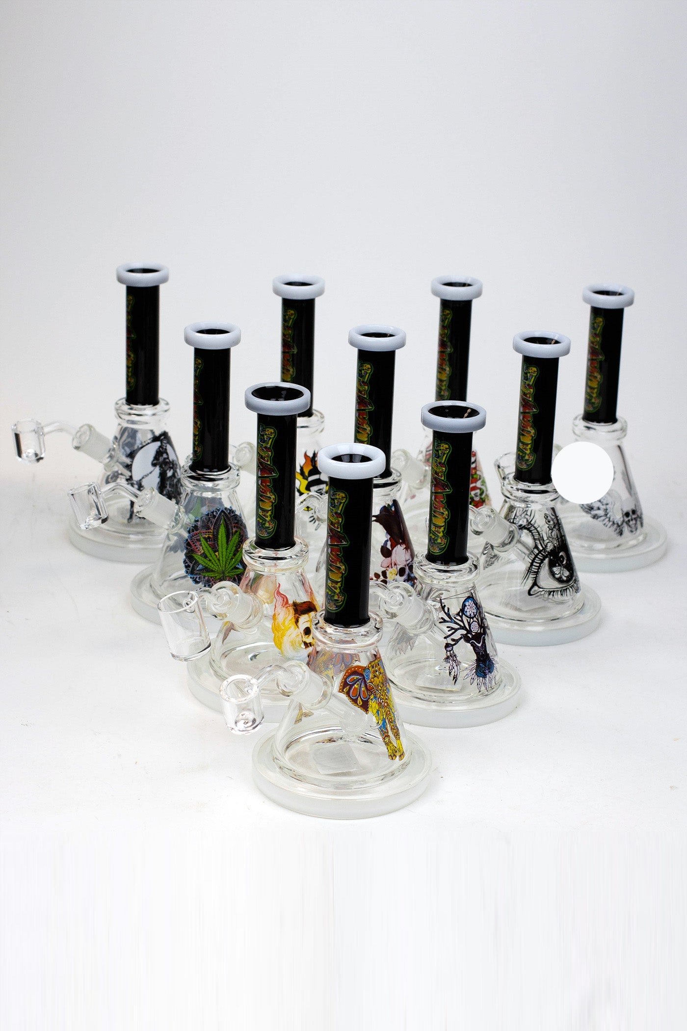 8" Small Rig with Decal and Banger