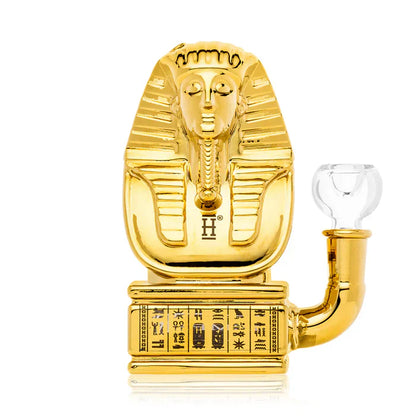 Hemper | 5.7" Ancient Egypt Bong – Pharaoh Gold Edition