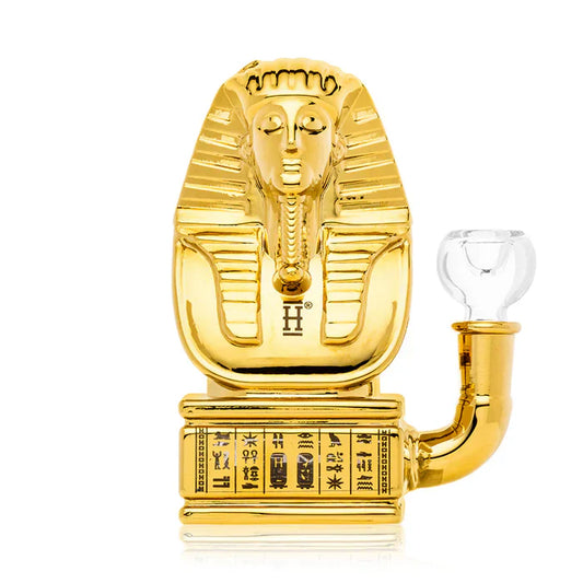 Hemper | 5.7" Ancient Egypt Bong – Pharaoh Gold Edition