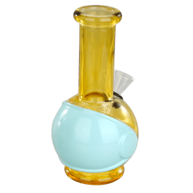 6″ Round Base Mini Glass Bong