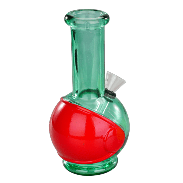 6″ Round Base Mini Glass Bong