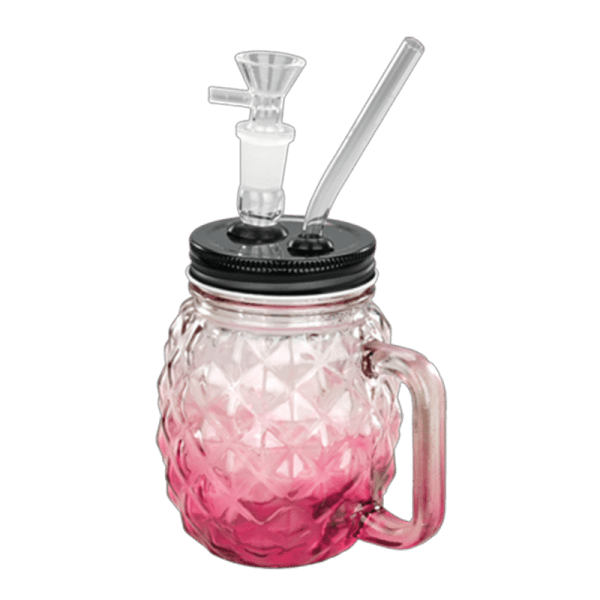 TOPPUFF® | 5” Pineapple Glass Bong-Surface Plating Colors