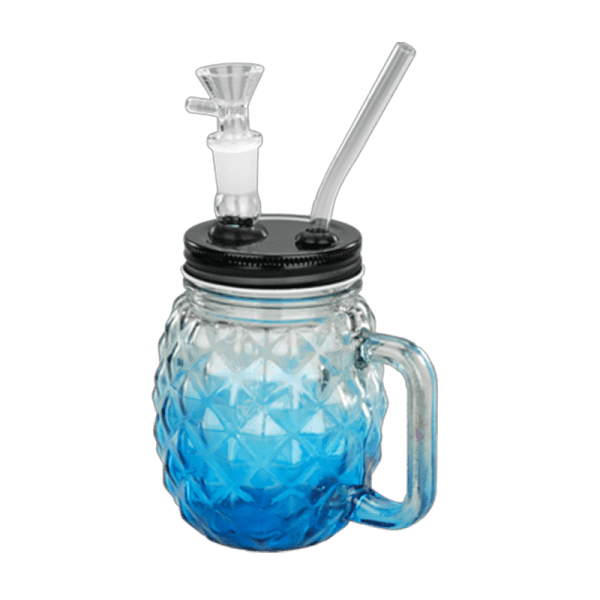 TOPPUFF® | 5” Pineapple Glass Bong-Surface Plating Colors