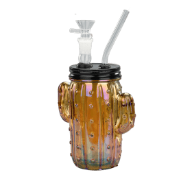 TOPPUFF® | 5″ Cactus Glass Bong – Surface Plating Colors