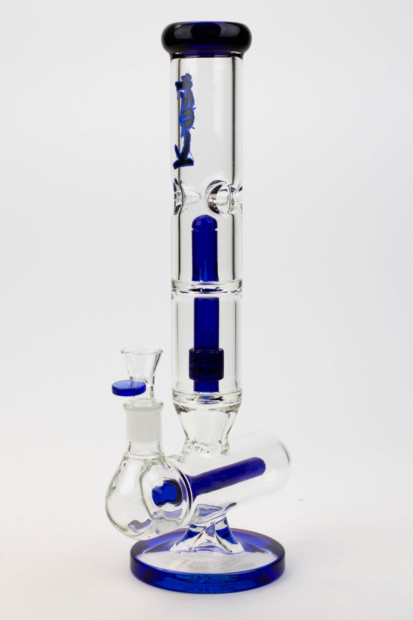 14" KUSH inline diffuser / splash guard / 7 mm / glass bong [K5003]