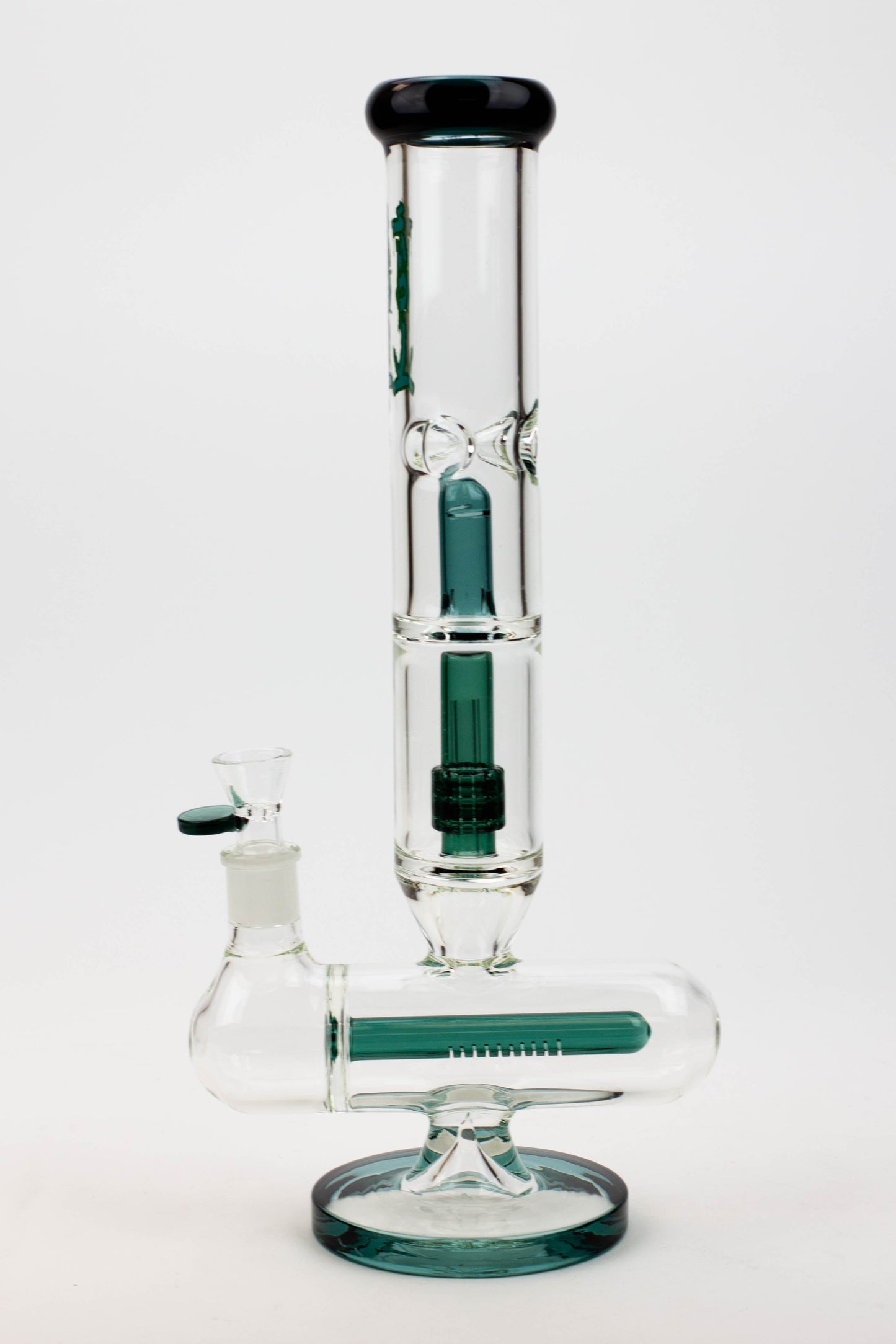 14" KUSH inline diffuser / splash guard / 7 mm / glass bong [K5003]
