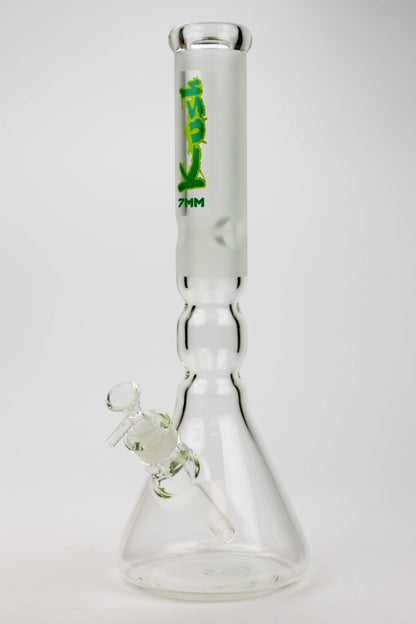 16" KUSH / 7mm / curved tube glass water bong