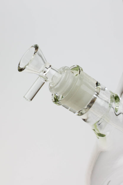 16" KUSH / 7mm / curved tube glass water bong