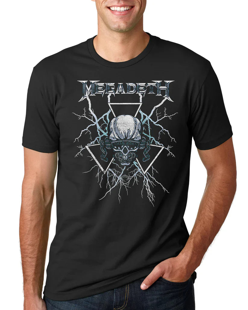 Megadeth | “Red Bones” Men’s Black T-Shirt - Officially Licensed