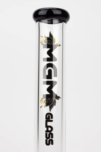 16" glass / 7 mm / rounded base water bong