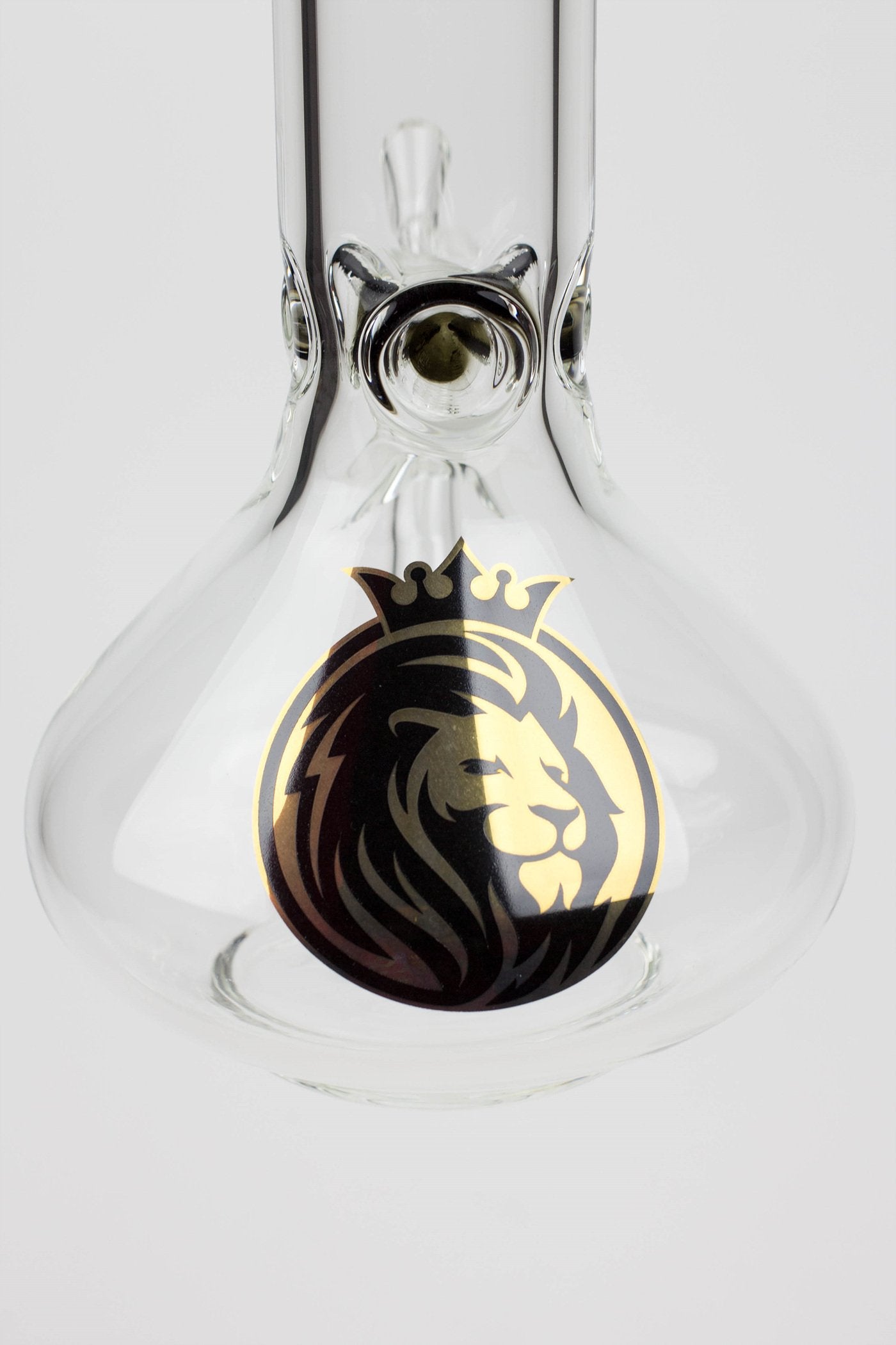 16" glass / 7 mm / rounded base water bong