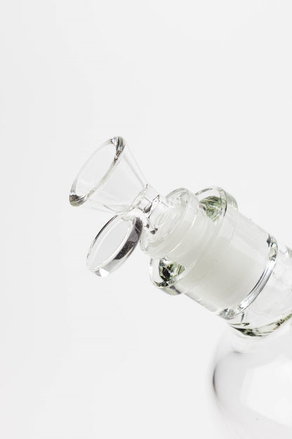 16" glass / 7 mm / rounded base water bong