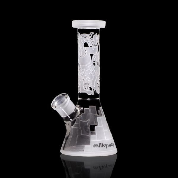 Maya Fort 7.5″ Clear Mini Beaker Bong