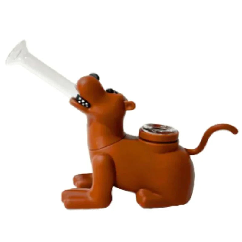 Cartoon Dog Silicone Pipe