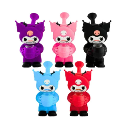 Devil Bunny Character Silicone Water Bong