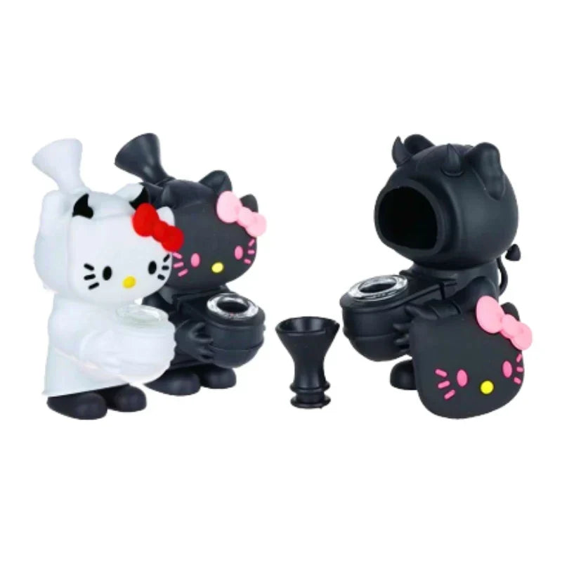 Cartoon Cat Silicone Water Bong