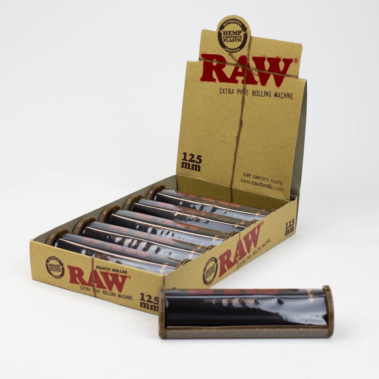 Raw 125mm Extra Phat rolling machine - 6 units